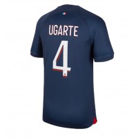 Camiseta Paris Saint-Germain Manuel Ugarte #4 Primera Equipación 2023-24 manga corta